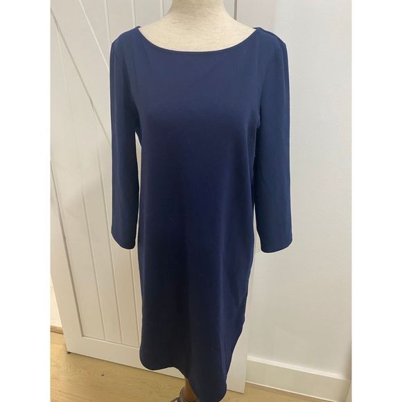 Navy blue classic Gap dress - Picture 1 of 4